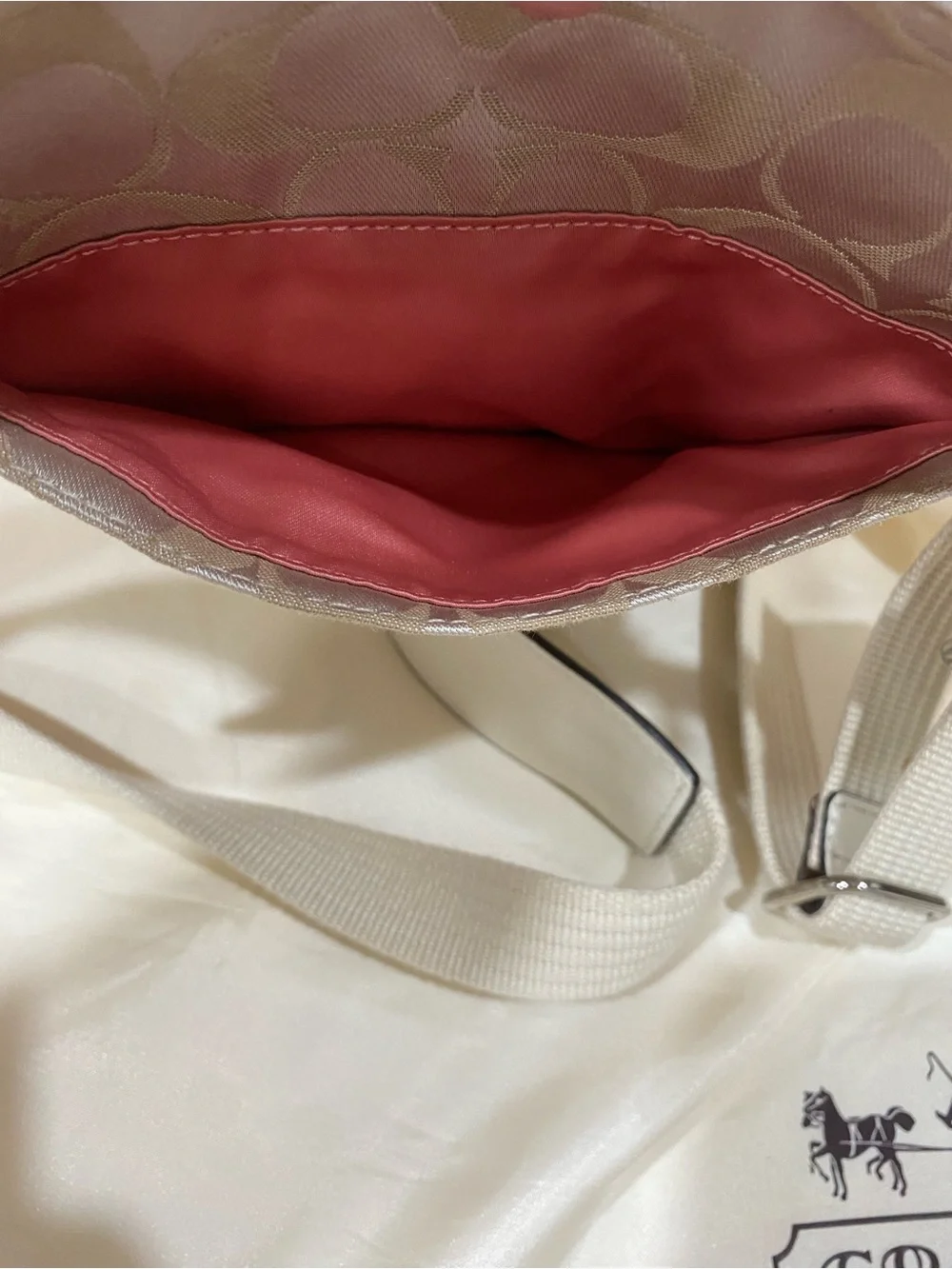 Coach Penelope Signature Jacquard Crossbody
